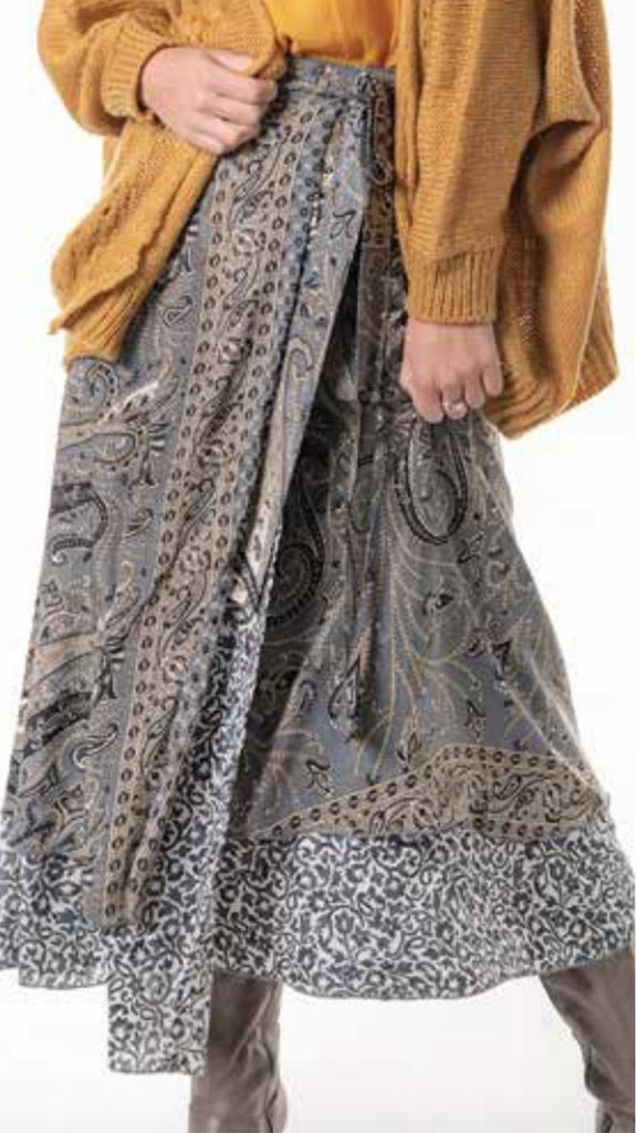 Raj Reversible Wrap Skirt
