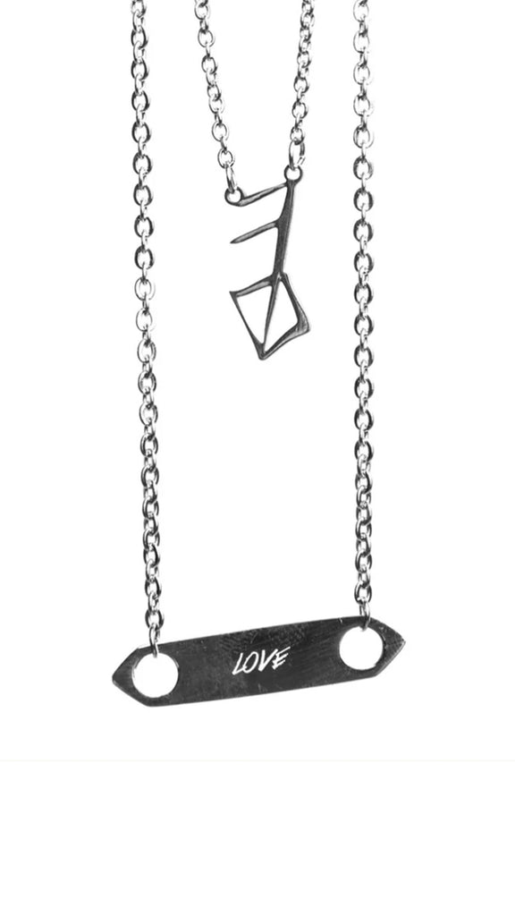 Love Double Layer Necklace