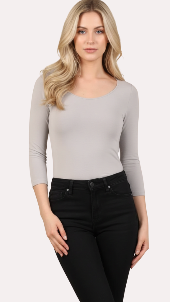 M Rena Everyday 3/4 Sleeve Top