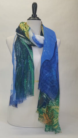 Blue Pacific Infinity Scarf
