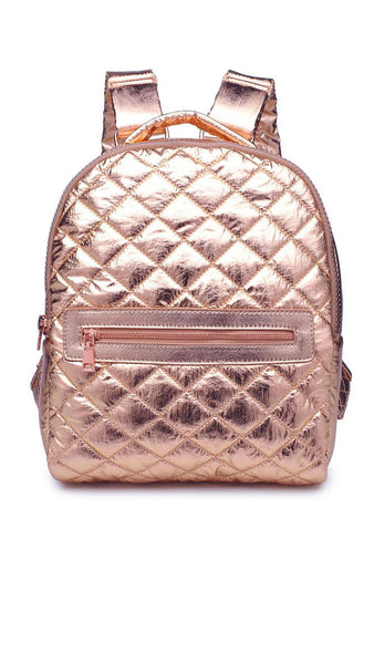 Sol and Selene Backpack Sol & Selene Large Motivator Quilted Nylon Backpack  main image 4