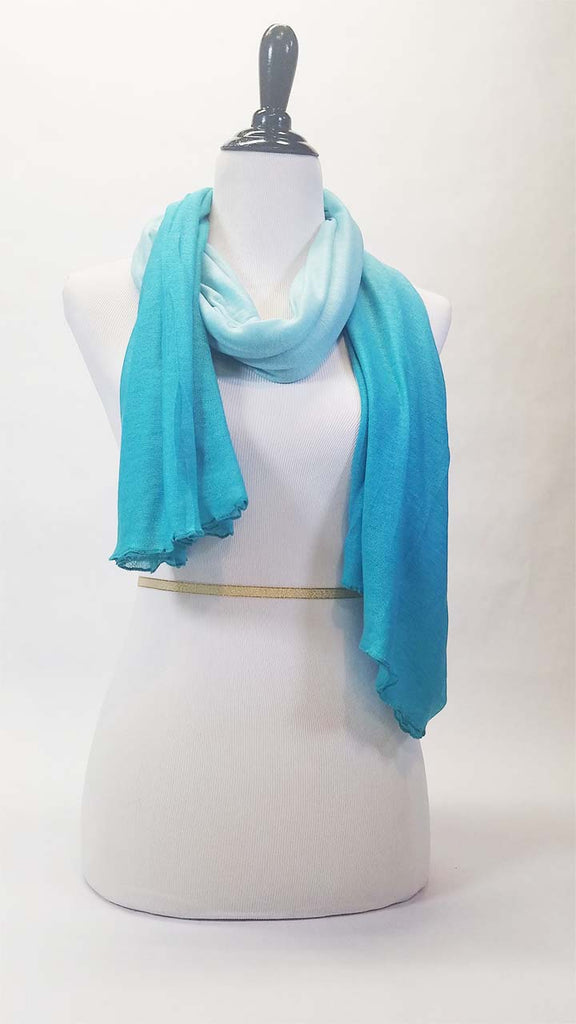 Blue Pacific Ombre Scarf