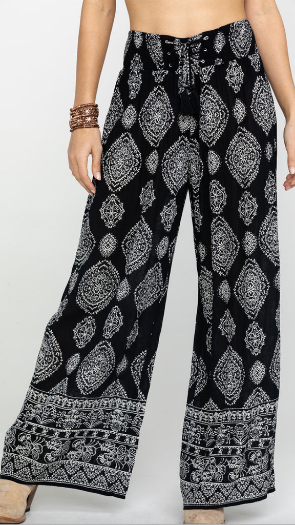 Bila Wide Leg Palazzo Pant