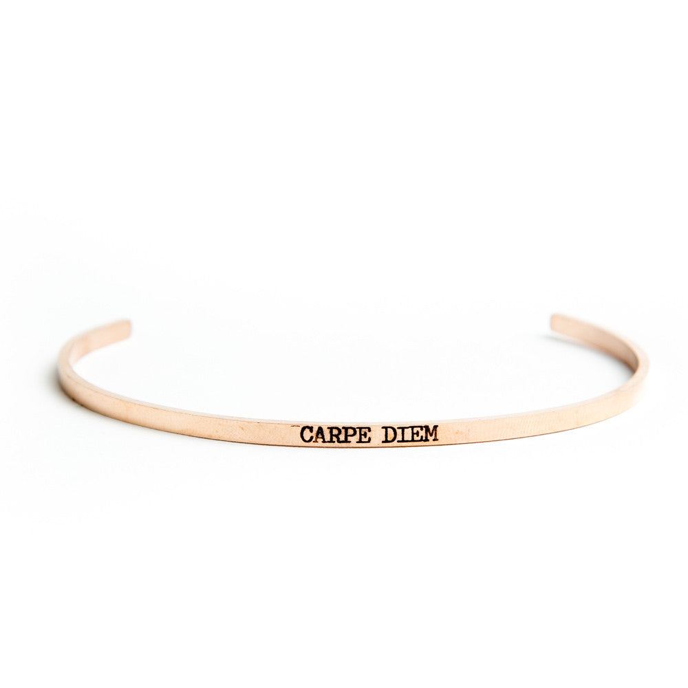 Delicate Carpe Diem Bangle