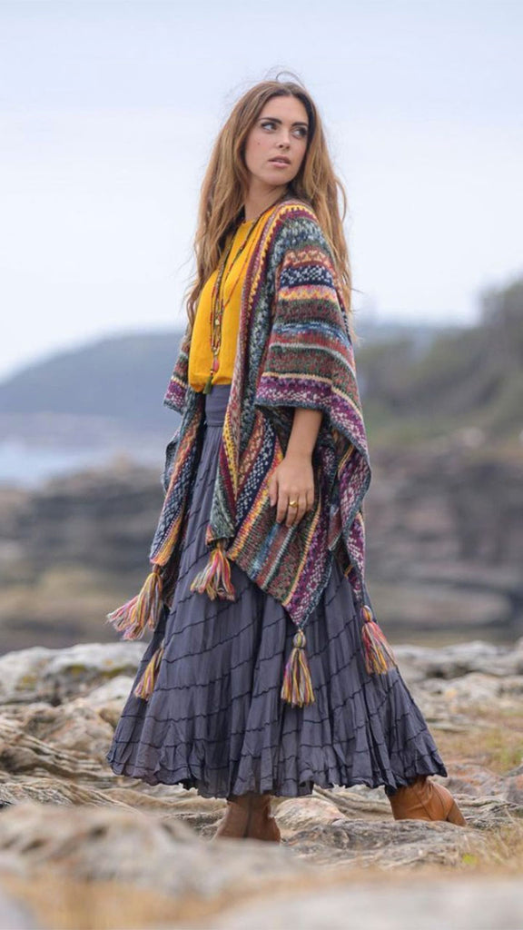 Mohair Wool Blend Shawl
