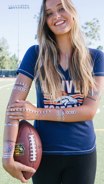 Bronco Metallic Jewelry Tattoos – Never Enough Cute Stuff