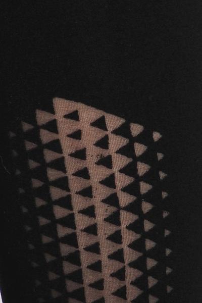 M Rena Cropped Triangle Burnout Leggings