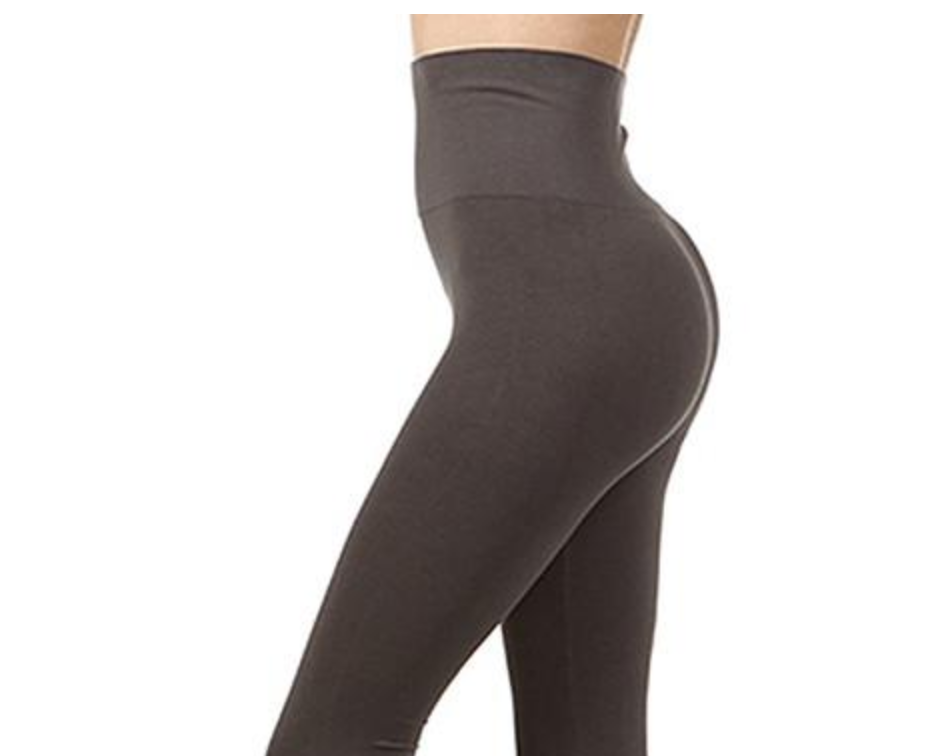 M Rena  High Waist Solid Leggings