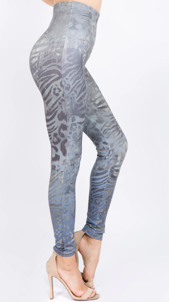 M Rena Wild Safari High Waist Leggings
