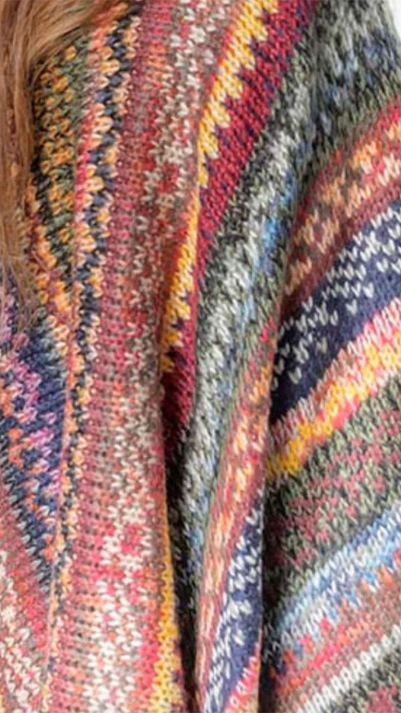 Mohair Wool Blend Shawl