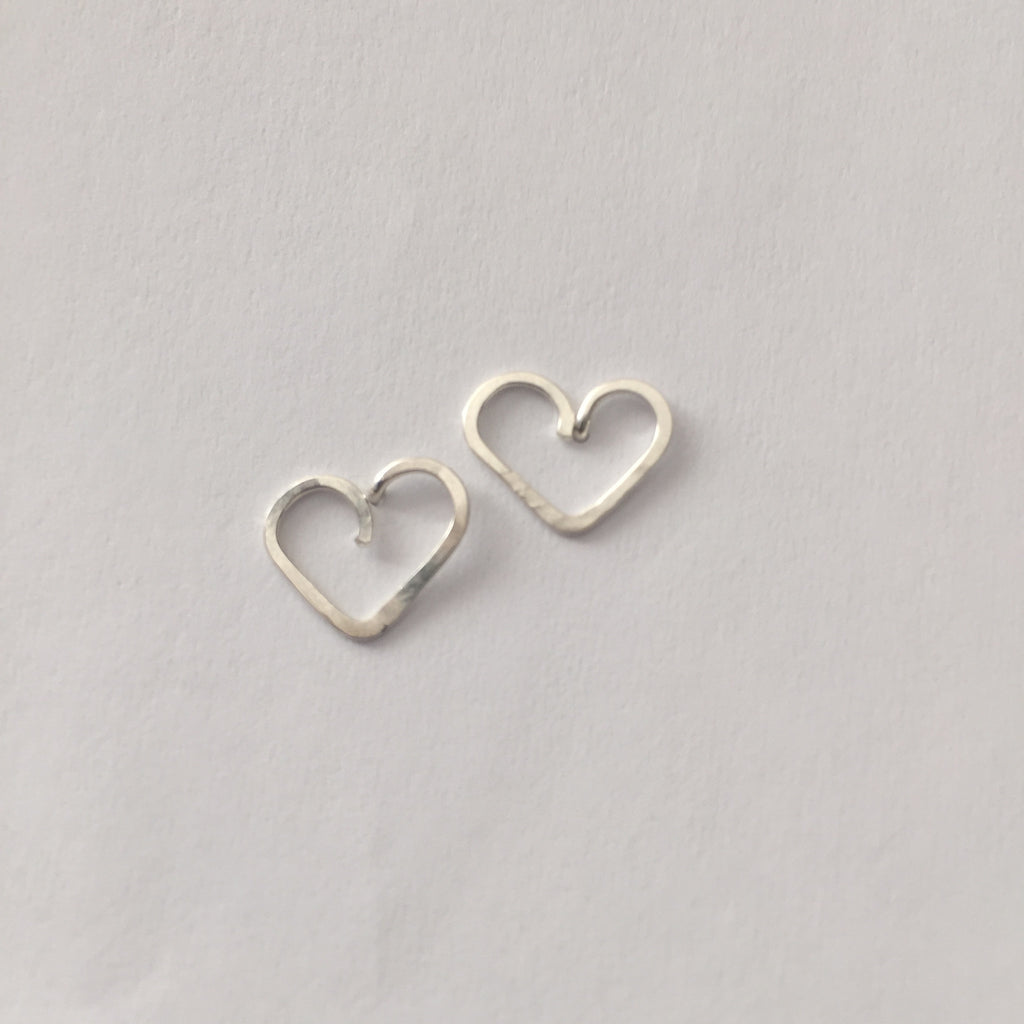 Handcrafted Heart Earrings (Copy)
