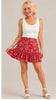 Paisley Printed Skort
