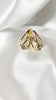 Cubic Zirconia Double Hoop Earrings