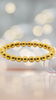 Gold Hematite Bead Bracelet