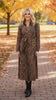 Leopard Button Front Maxi Dress