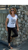 Cropped Triangle Burnout Leggings