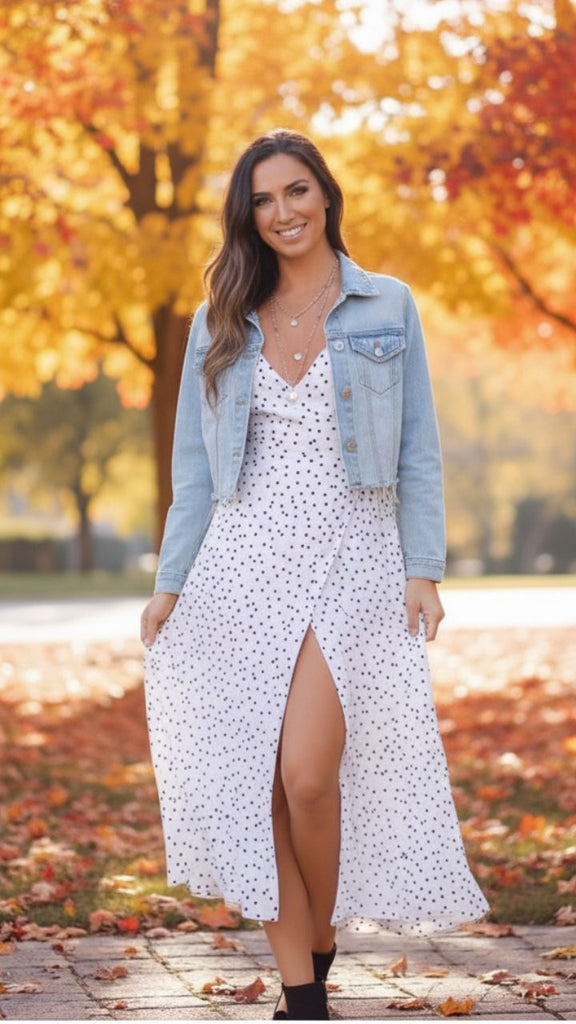 Polka Dot Midi