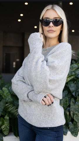 Elan Hooded Cable Knit Sweater