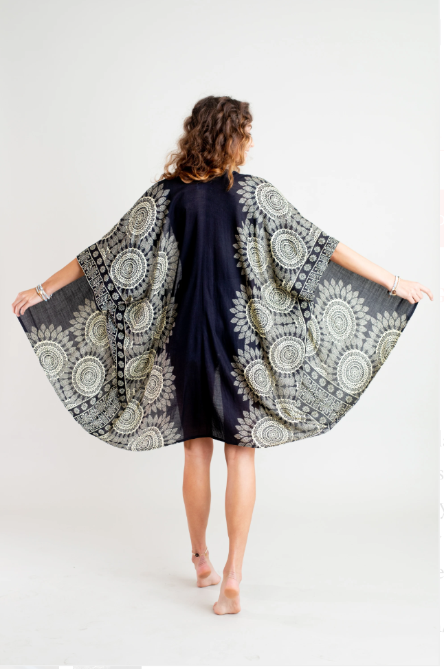 Tribal Mandala Kimono