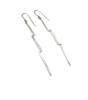 Handcrafted Lightning Bolt Threader Earrings