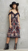 Patrons of Peace Navy Midi Dress